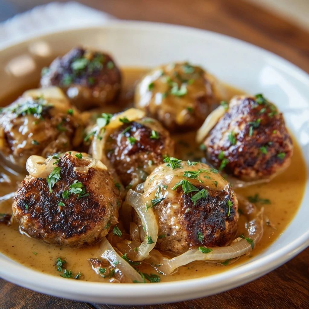 French Onion Meatballs with Savory Onion Sauce – A Flavorful Twist on a Classic
