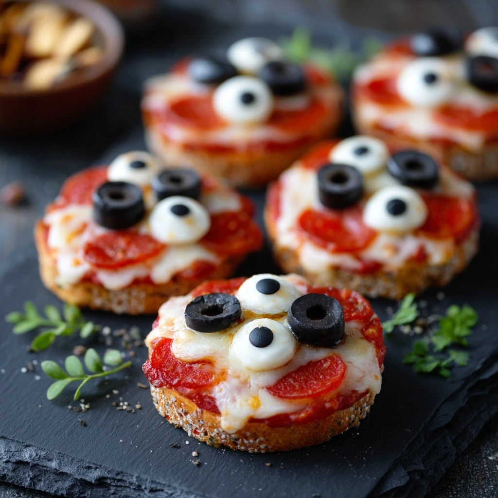 Mozzarella Eyeballs Recipe – Easy Halloween Food Appetizers