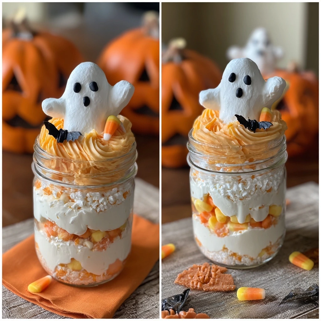Spooky Halloween Ghost Parfaits Recipe