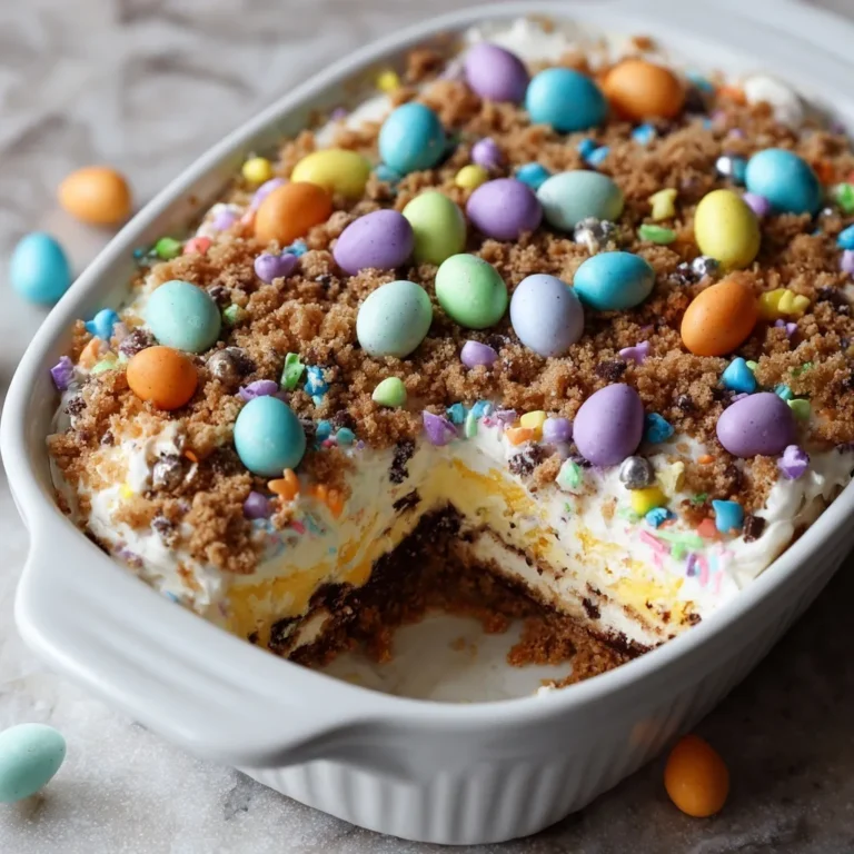 Oster-Schokoladenkuchen-Auflauf