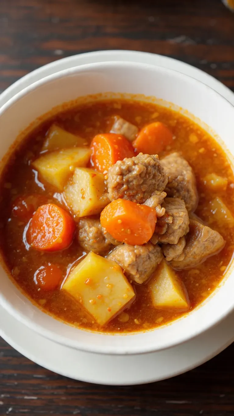 Herzhafter Eintopf voller Geschmack