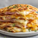 Schnelle Schinken-Käse-Taschen im Airfryer 5 Minuten