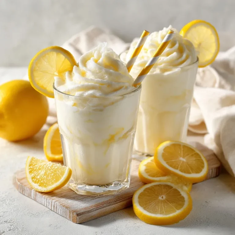 Frozen Lemonade mit Kokosmilch