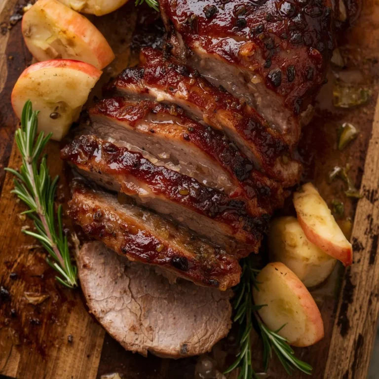 Zart geschmortes Rindfleisch in aromatischer Bratensauce