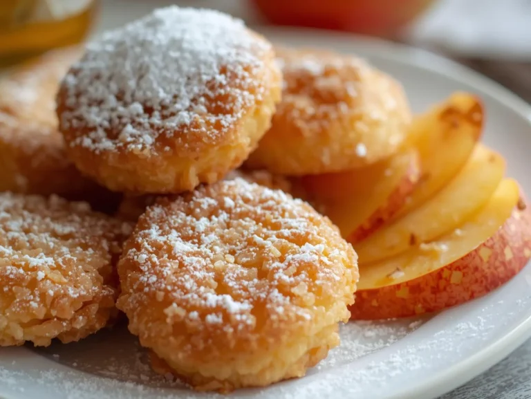 Apfel-Milchreispuffer für Kinder, fix gemacht