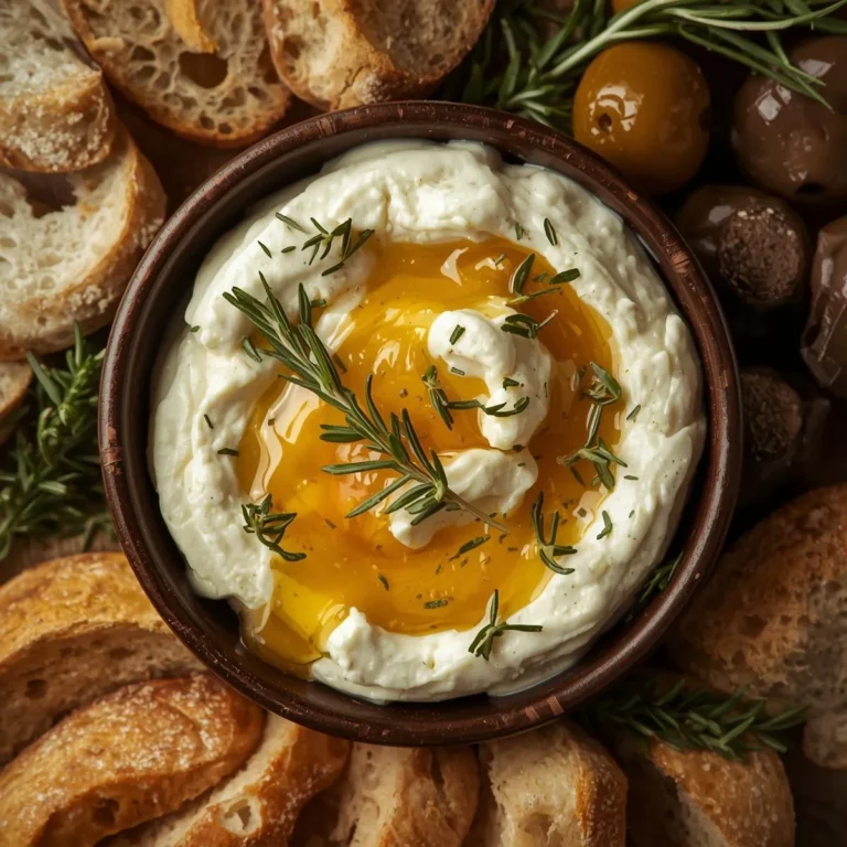 Ricotta-Käseplatte – Unbedingt probieren: Ricotta-Dip mit heißem Honig