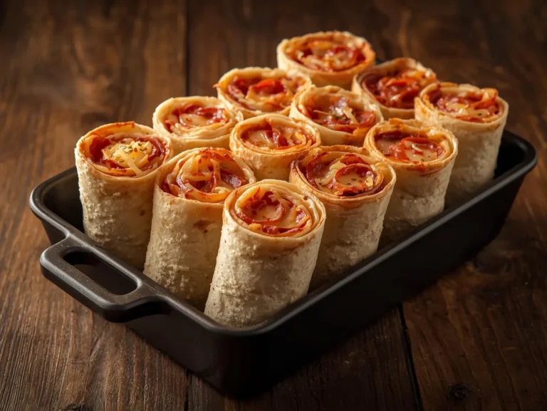 Spaßige und einfache Pizza-Rolls – ideal fürs Pausenbrot in der Schule!
