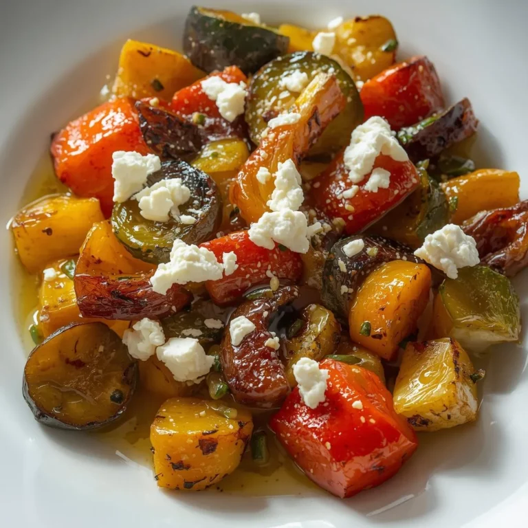 Wie man köstliches Feta-Kartoffel-Ofengemüse gesund zubereitet